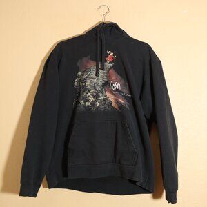 KORN Kapuzenpullover Requiem Band Logo - Offiziell Lizenzierte Herren Pullover